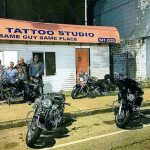 Ronnie's Tattoo Parlor with CJ's Hunted Crew