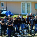 CJ and Rhonda with The Hunted Crew at the compound Bike Week 2017 Ormond Beach